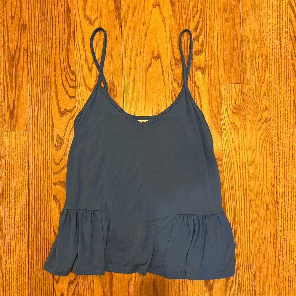 Casual spaghetti strap tank